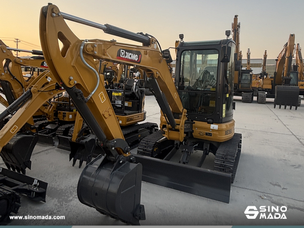 Seychelles - 1 Unit XCMG XE35U Excavator & 1 XC740K Loader