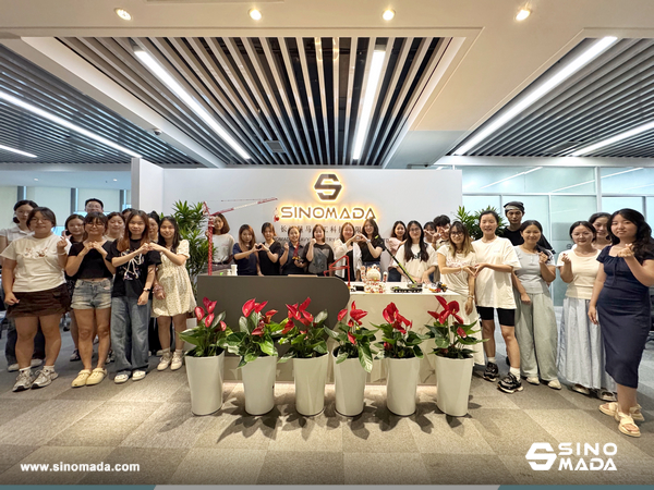 SINOMADA Celebrates Office Relocation with Joyful Gathering